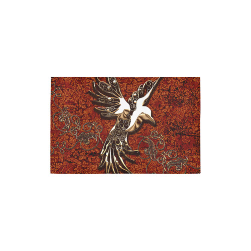 Wonderful bird made of floral elements Area Rug 2'7"x 1'8‘’