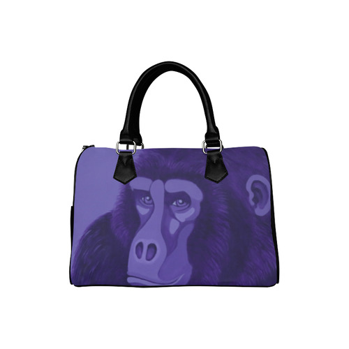 Violet Gorilla Boston Handbag (Model 1621)