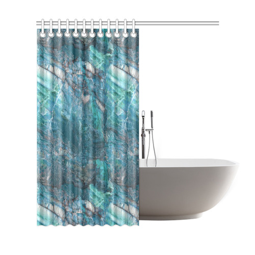 Marble - siena turchese Shower Curtain 69"x72"