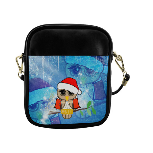 Christmas owls Sling Bag (Model 1627)