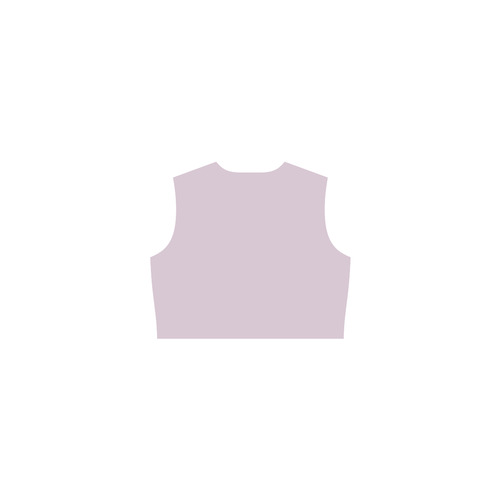 Twilight Pink and Purple Pansy Eos Women's Sleeveless Dress (Model D01)