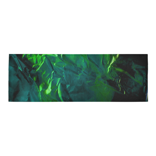 Abstract Emerald Area Rug 9'6''x3'3''