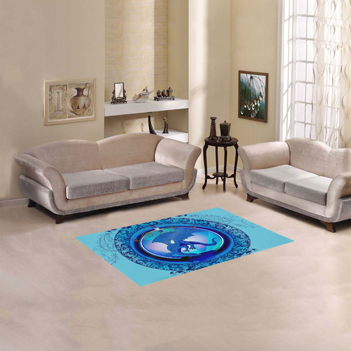 The dragon Area Rug 2'7"x 1'8‘’