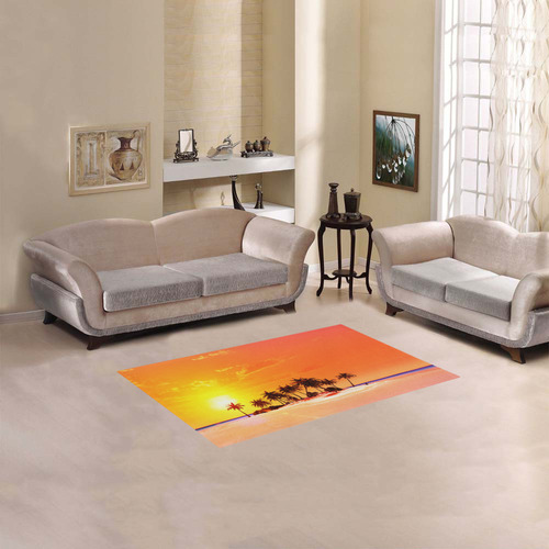 Wonderful sunset in soft colors Area Rug 2'7"x 1'8‘’