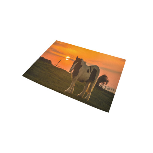 Sunset Horse Area Rug 5'x3'3''