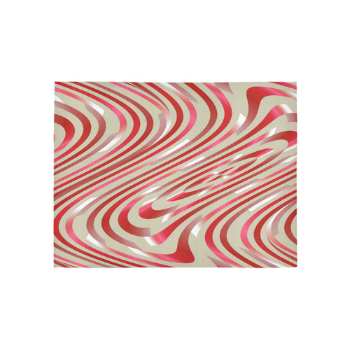 Abstract Zebra A Area Rug 5'3''x4'