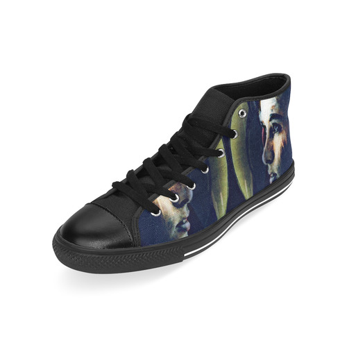 Astronauta shoes Men’s Classic High Top Canvas Shoes /Large Size (Model 017)