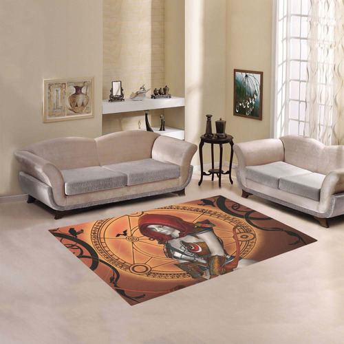 Amazing fairy with arrow and bow Area Rug 5'3''x4'