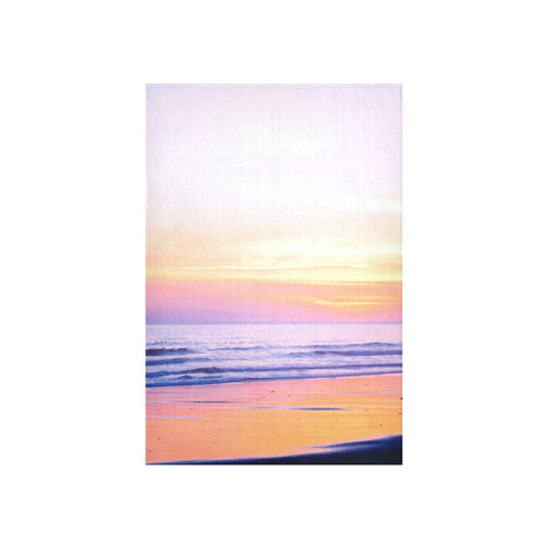 Sunshine Beach Scene, Summer, Sun, Holidays Cotton Linen Wall Tapestry 40"x 60"