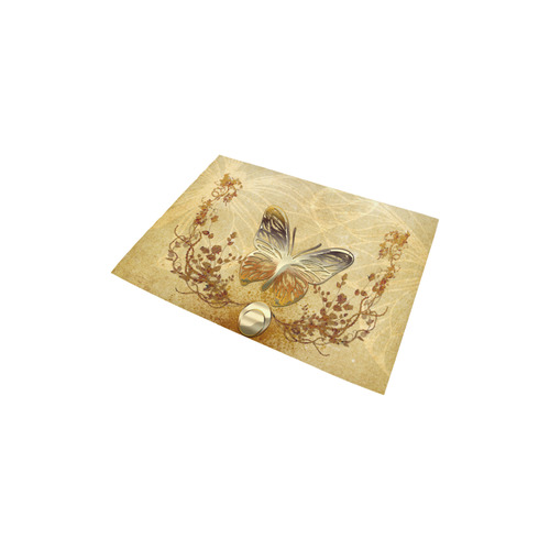 Wonderful golden butterflies Area Rug 2'7"x 1'8‘’