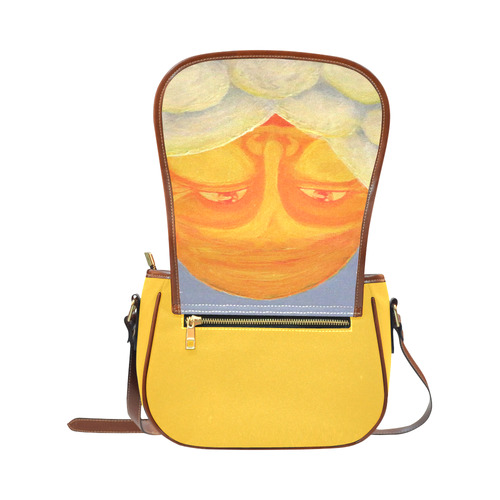 Celestial #2 Saddle Bag/Small (Model 1649) Full Customization