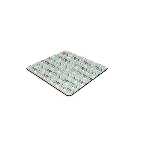 Cute Cow Pattern Square Coaster