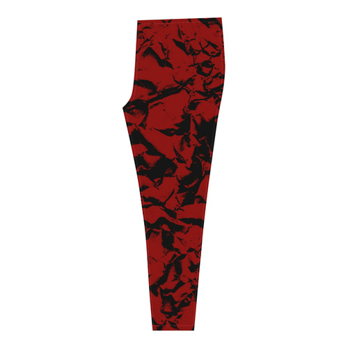 arruga red leggin Cassandra Women's Leggings (Model L01)