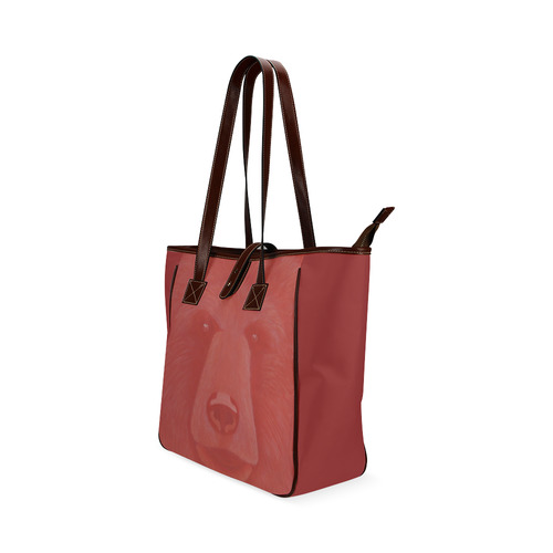 Vermillion Bear Classic Tote Bag (Model 1644)