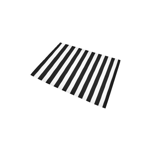 Black Stripes Area Rug 2'7"x 1'8‘’