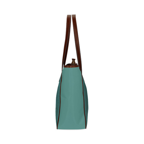 Forest Green Orangutan Classic Tote Bag (Model 1644)