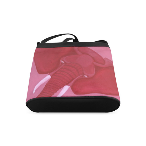 Crimson Elephant Crossbody Bags (Model 1613)