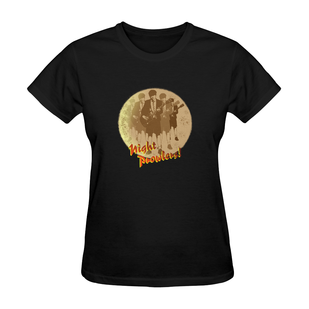 Night Prowlers! Sunny Women's T-shirt (Model T05) | ID: D846047