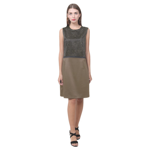 Sepia Eos Women's Sleeveless Dress (Model D01)