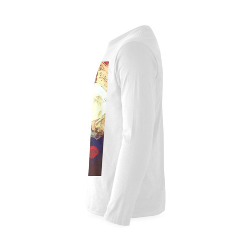 el_principito_nocturno shirt m Sunny Men's T-shirt (long-sleeve) (Model T08)
