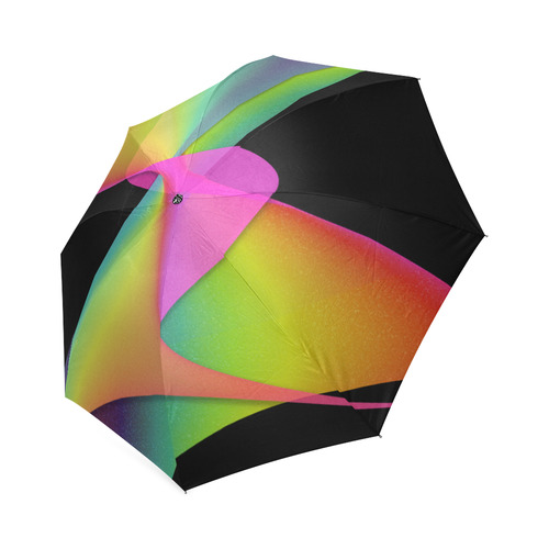 rainbow twist Foldable Umbrella (Model U01) ID D842116
