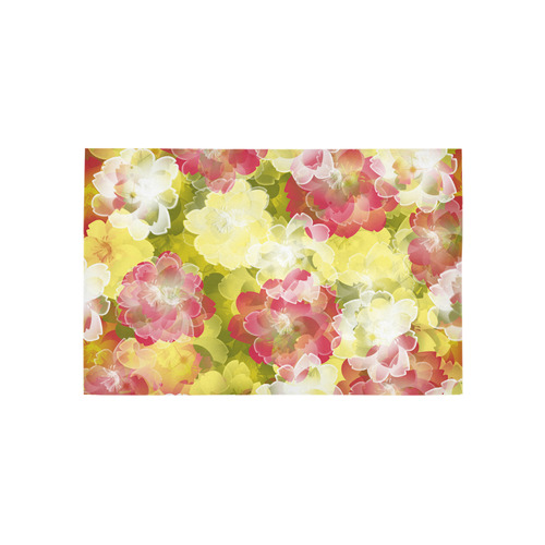 Flower Power Blossom Area Rug 5'x3'3''