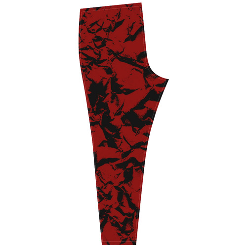 arruga red leggin Cassandra Women's Leggings (Model L01)