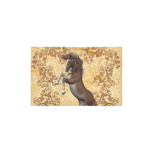 Wonderful brown horse Area Rug 2'7"x 1'8‘’