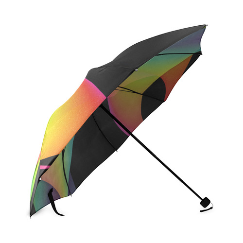 rainbow twist Foldable Umbrella (Model U01) ID D842116