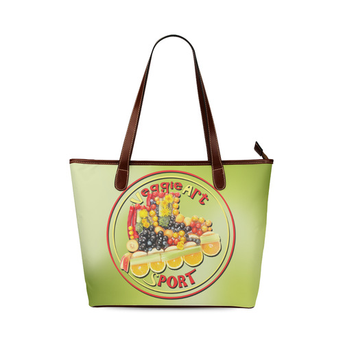 VeggieArt Sport Shoulder Tote Bag (Model 1646)