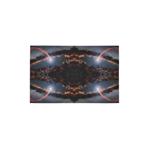 NASA: Black Hole Eating a Star Astronomy Abstract Area Rug 2'7"x 1'8‘’