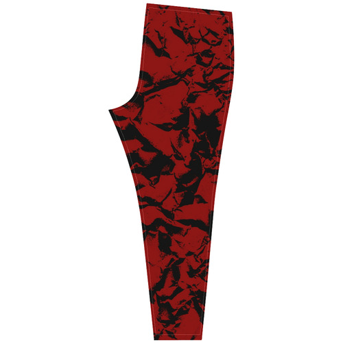 arruga red leggin Cassandra Women's Leggings (Model L01)