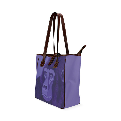 Violet Gorilla Classic Tote Bag (Model 1644)