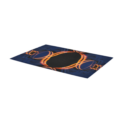 Twisted Eye Area Rug 7'x3'3''