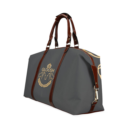 grey brown monogram travel bag Classic Travel Bag (Model 1643) Remake
