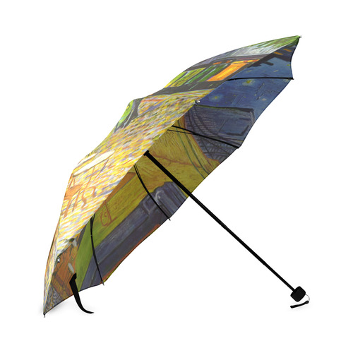 Van Gogh Cafe Terrace At Night Foldable Umbrella (Model U01)