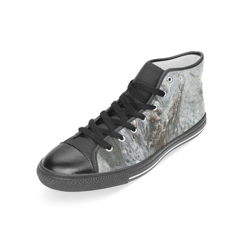 P1130752 Women's Classic High Top Canvas Shoes (Model 017)