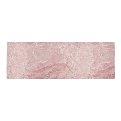italian Marble, Rafaello Rosa, pink Area Rug 9'6''x3'3''