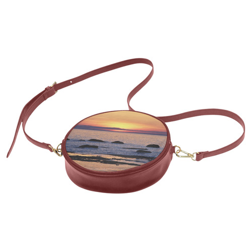 Summer's Glow Round Sling Bag (Model 1647)