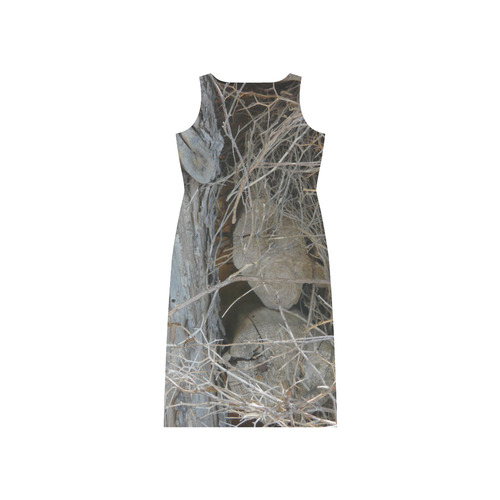 wild Phaedra Sleeveless Open Fork Long Dress (Model D08)