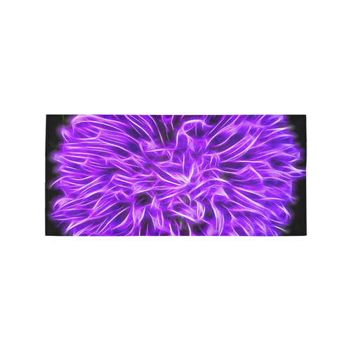 Lilac Chrysanthemum Topaz Area Rug 7'x3'3''