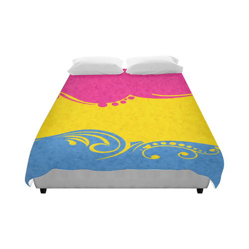 Pansexual Ornamental Flag Duvet Cover 86"x70" ( All-over-print)