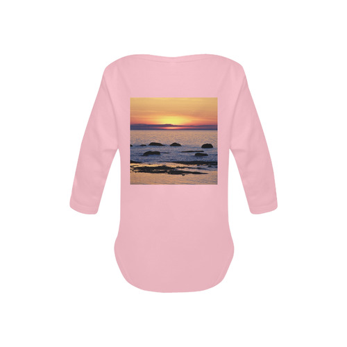 Summer's Glow Baby Powder Organic Long Sleeve One Piece (Model T27)