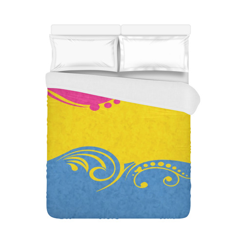 Pansexual Ornamental Flag Duvet Cover 86"x70" ( All-over-print)