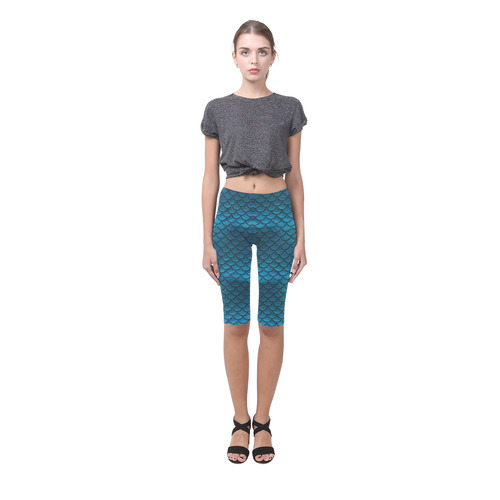 Mermaid1 Hestia Cropped Leggings (Model L03)