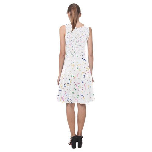 Confetti and  Party Streamers Atalanta Casual Sundress(Model D04)