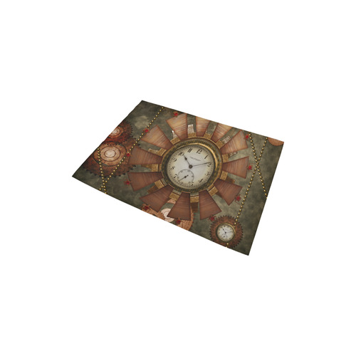 Steampunk, wonderful clocks in noble design Area Rug 2'7"x 1'8‘’