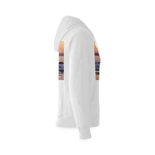 Summer's Glow Oceanus Hoodie Sweatshirt (Model H03)