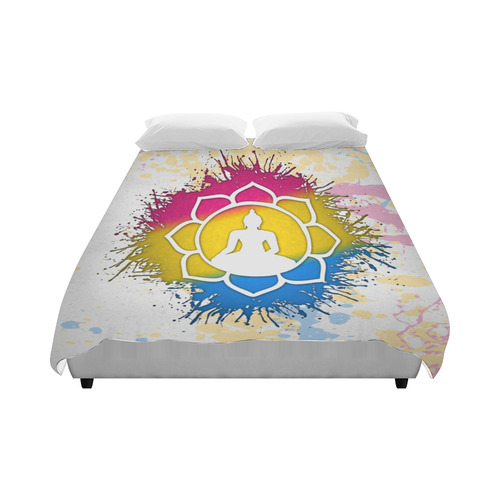 Pansexual Pride Lotus Duvet Cover 86"x70" ( All-over-print)