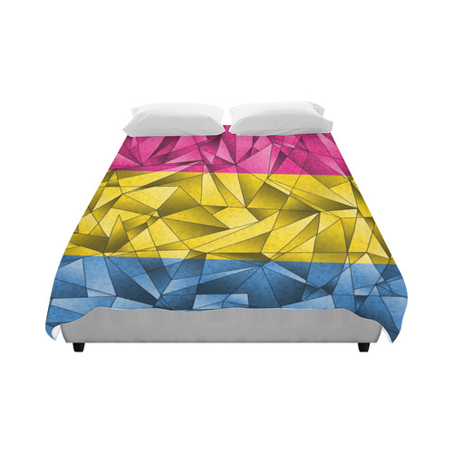 Abstract Pansexual Flag Duvet Cover 86"x70" ( All-over-print)